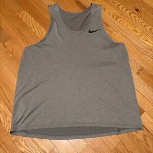 Nike Men's Dri Fit Tank Grey Extra Large
